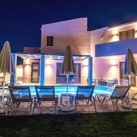 Villa Anthi, A Modern Villa With Salted Water Pool,Hot Tub & Bbq! Rethimno Eksteriør billede